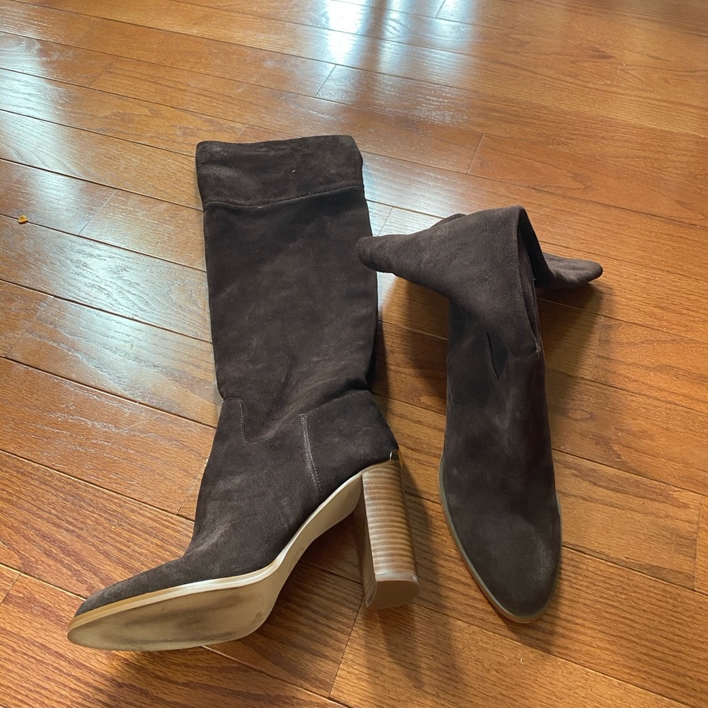 Michael Kors regina suede boots - Picture 2 of 10